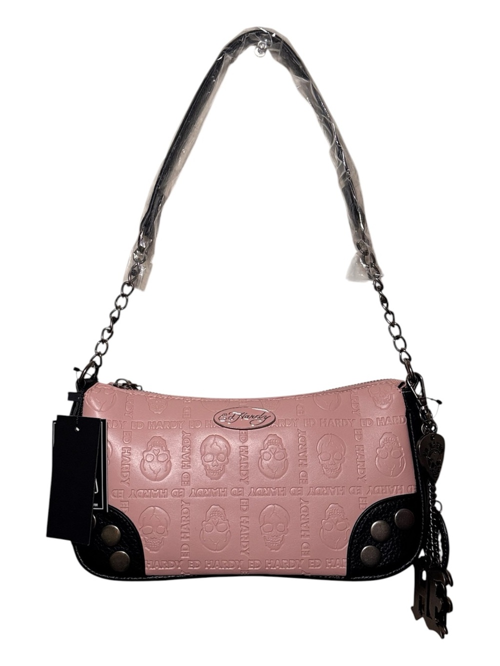 ED HARDY
Hildy Baguette Bag With Charms